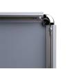 Zatrzaskowa rama plakatowa OWZ 50x70 cm narożnik ostry aluminiowy profil 20 mm - 30