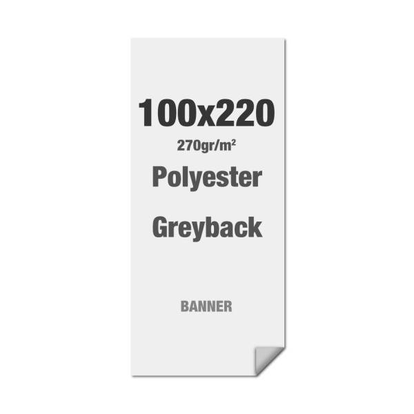 Polyester Greyback 270 g/m2 100 x 220 cm Bez PVC