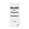 Polyester Greyback 270 g/m2 80 x 200 cm - L-Banner - Bez PVC - 0