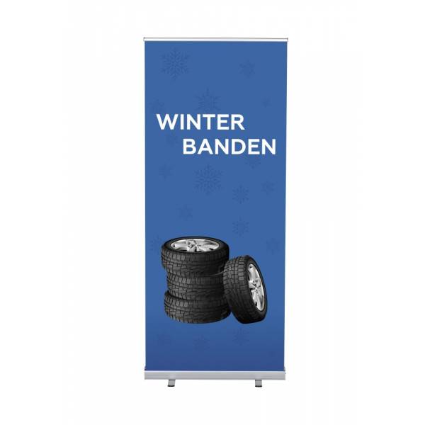 Roll-Banner Budget 85 cm z motywem Opony zimowe, holenderski