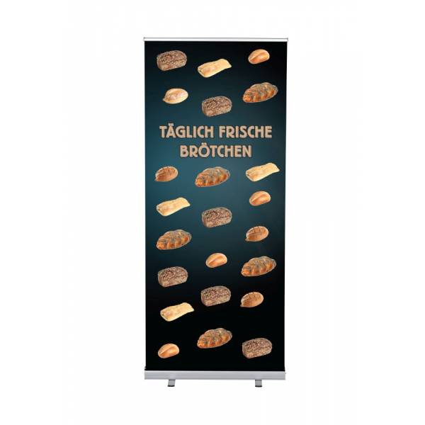 Roll-Banner Budget 85 cm z motywem Pieczywo, niemiecki