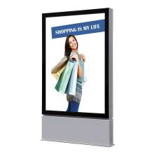 Gablota dwustronna zewnętrzna na plakat 1200x1800mm LED oświetlenie