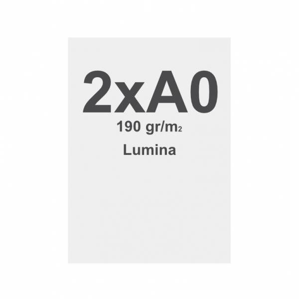 Ramka tekstylna Lumina Dye Sub Print 190g/m2 2x A0 B1