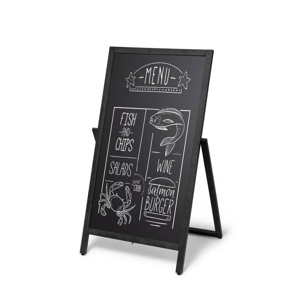 Drewniana Tabliaca Obracalna A-Board Flip 55 x 105 cm